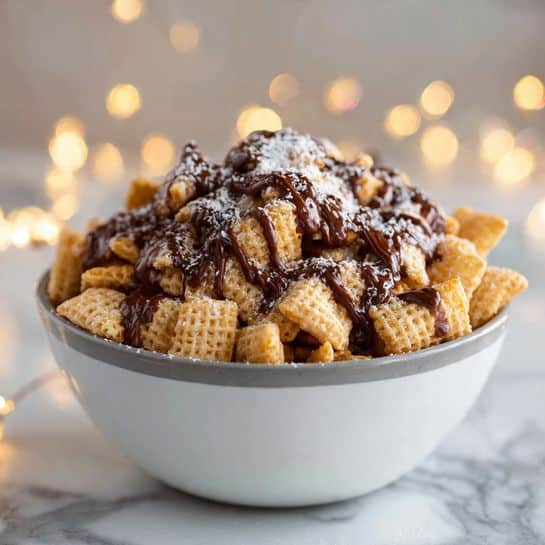 Reindeer Chow: Festive No-Bake Holiday Snack Mix Recipe - Recipe Image