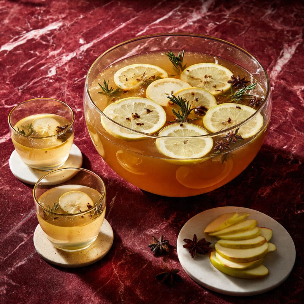 Pear Prosecco Punch (Non-Alcoholic) Recipe