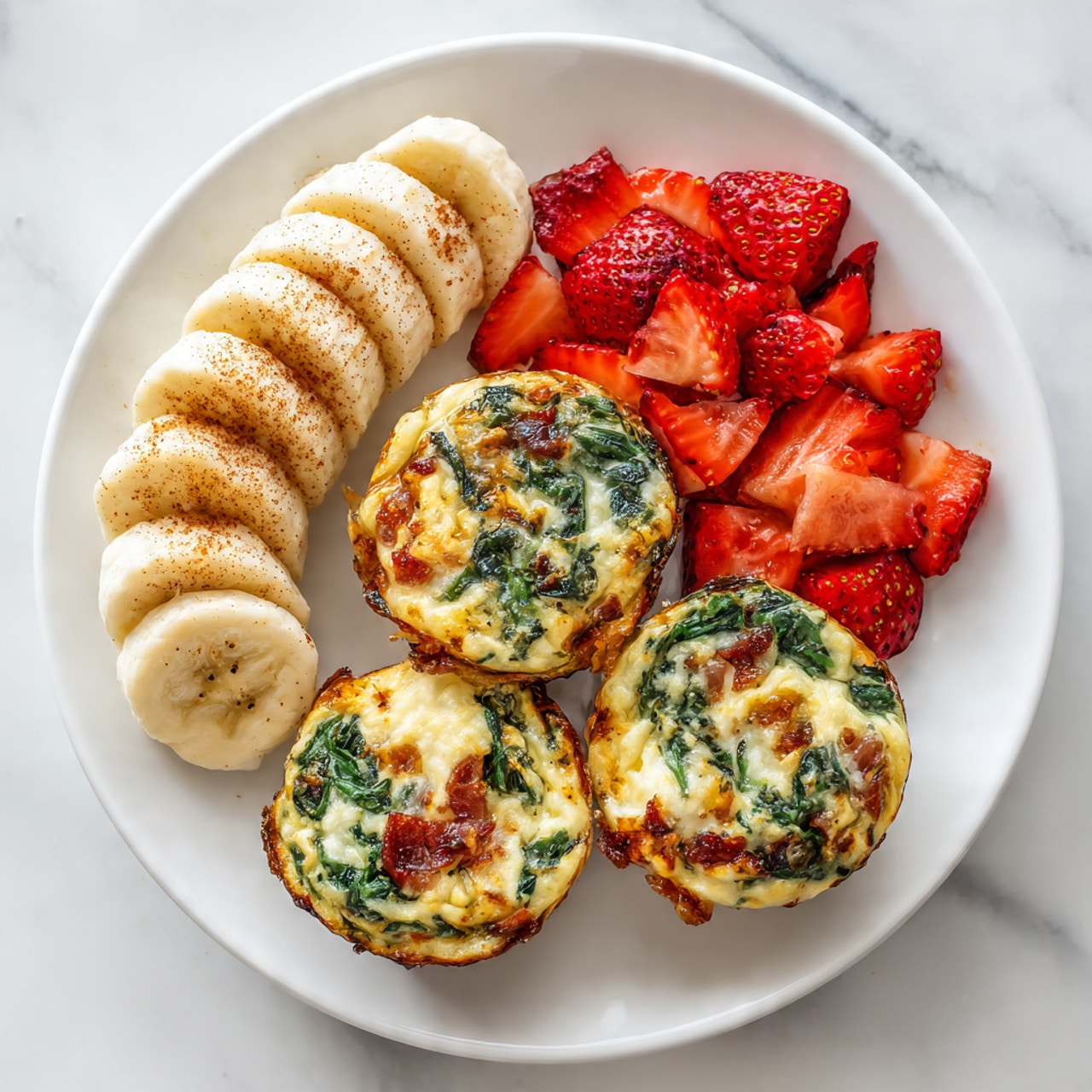 Spinach and Feta Egg Muffins Recipe - Recipe Image