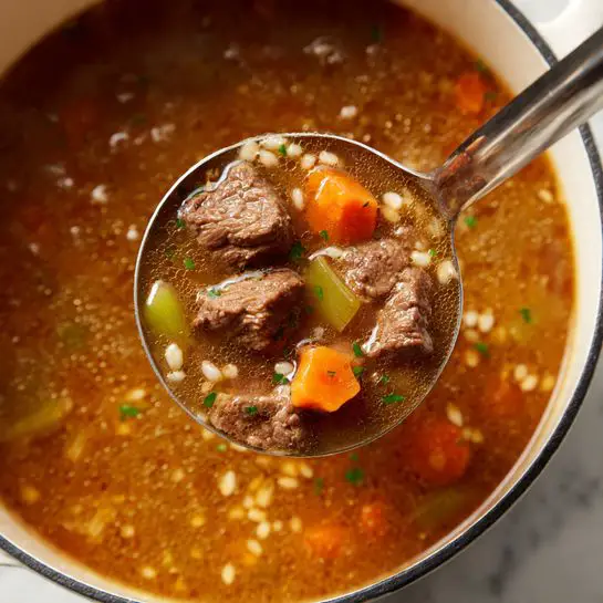 Hearty Beef and Barley Stew Recipe - Recipe Image