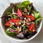 Strawberry and Feta Salad with Honey Dressing Recipe