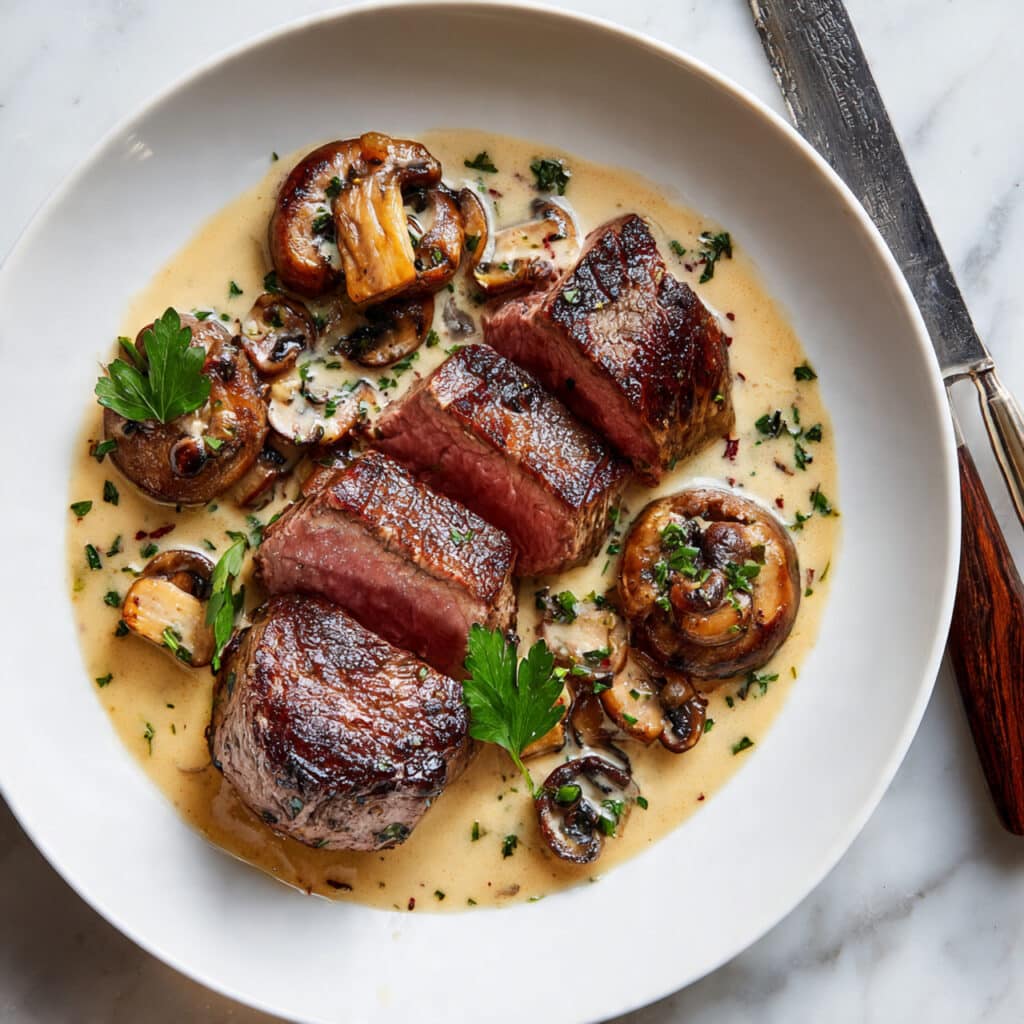 Steak and Mushroom Skillet Recipe
