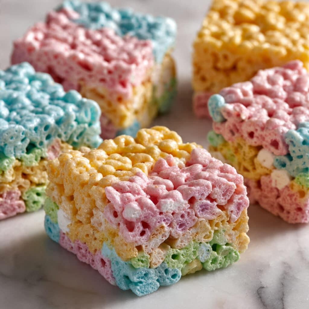 Lucky Charms Krispie Treats Recipe