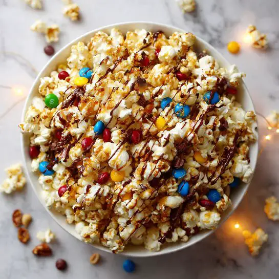 Holiday Caramel Corn Mix Recipe - Recipe Image