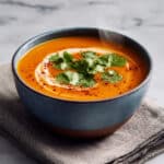Spicy Tomato and Red Lentil Soup Recipe