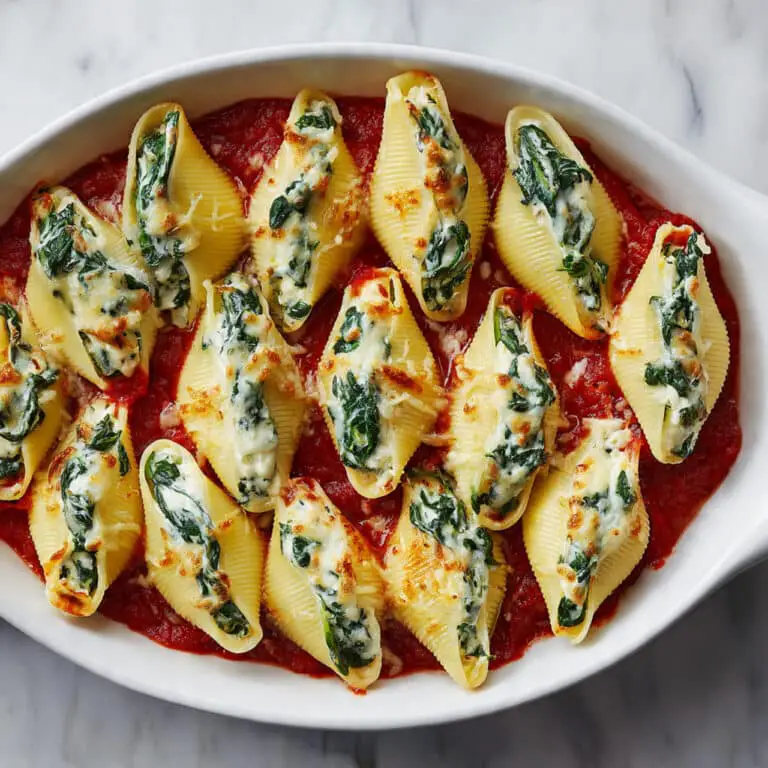 Spinach Stuffed Shells Recipe