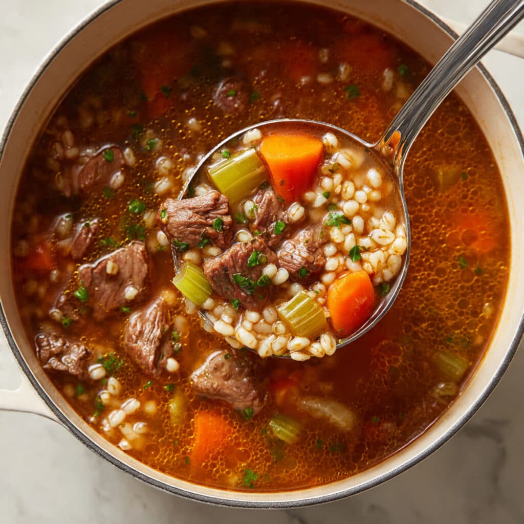 Hearty Beef and Barley Stew Recipe