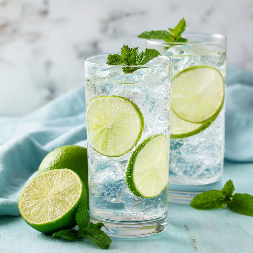 Refreshing Non-Alcoholic Gin Rickey Mocktail Recipe