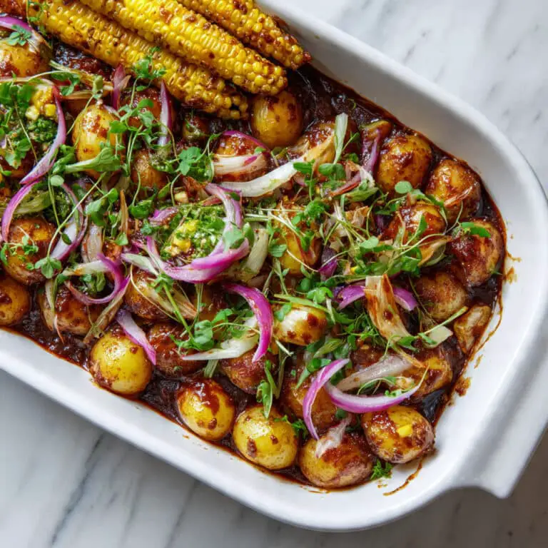 BBQ Chicken and Potato Bake Recipe