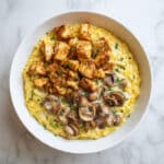 Creamy Chicken and Mushroom Risotto Recipe