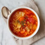 Cabbage and Carrot Soup Recipe