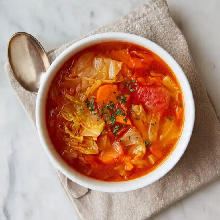 Cabbage and Carrot Soup Recipe