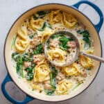 Creamy Sausage Tortellini Soup Recipe