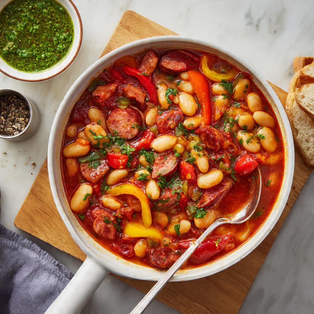 Italian Sausage and White Bean Stew Recipe