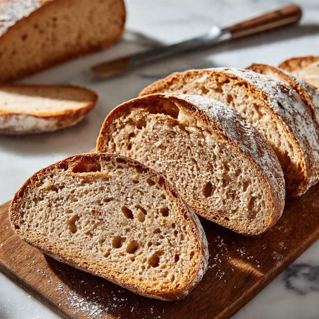 No-Knead Whole Wheat Bread Recipe