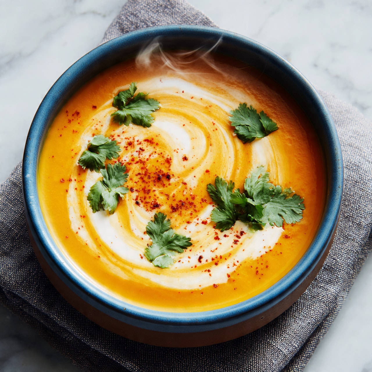 Spicy Tomato and Red Lentil Soup Recipe - Recipe Image