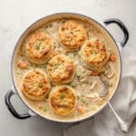 Chicken Pot Pie Biscuit Bake Recipe