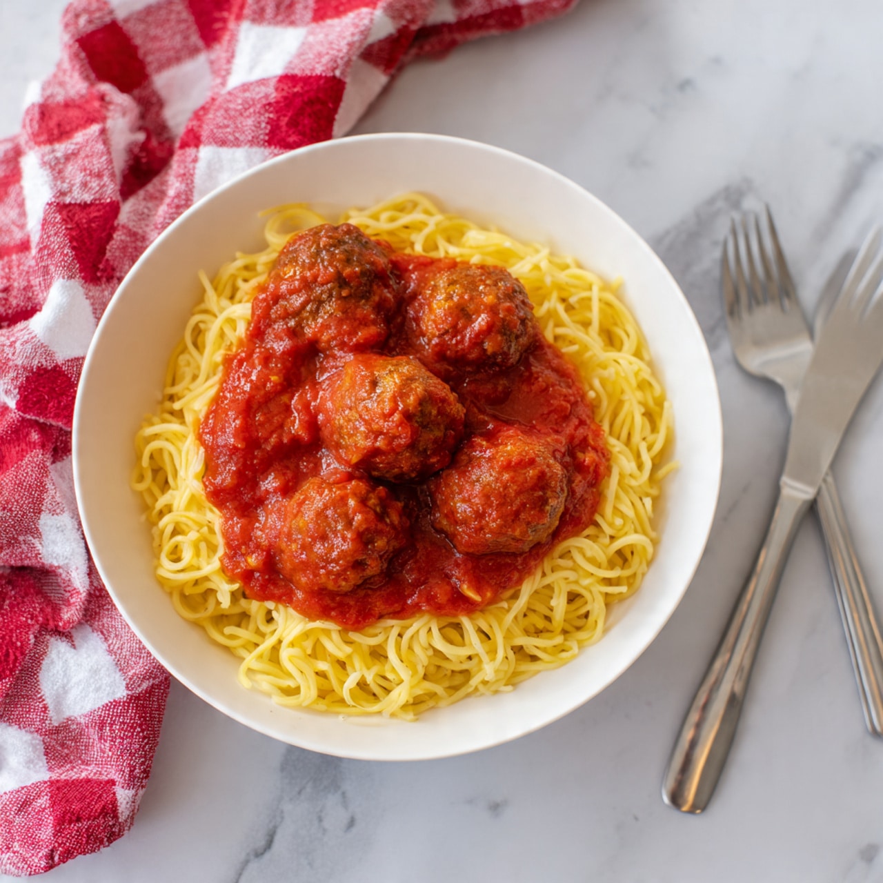Spaghetti and Meatballs Recipe - Recipe Image