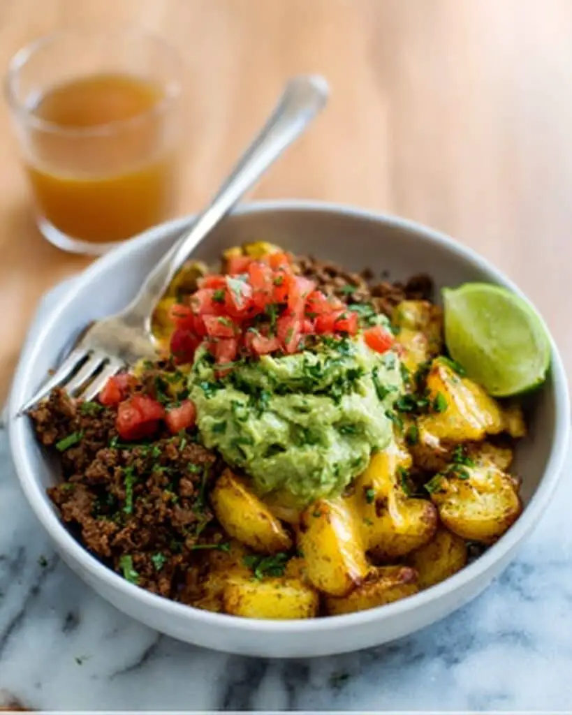 Loaded Potato Taco Bowl Recipe