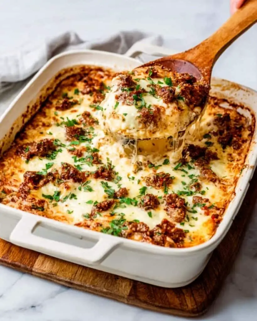 Creamy Low Carb Chicken Casserole Recipe