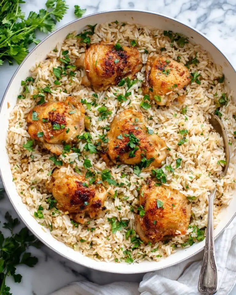 One-Pot Creamy Chicken and Rice Recipe