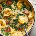 Creamy Sausage Tortellini Soup Recipe
