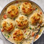 Chicken Pot Pie Biscuit Bake Recipe