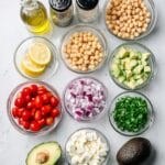 Chickpea Feta Avocado Salad Recipe