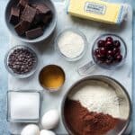 Triple Chocolate Cherry Cookies Recipe