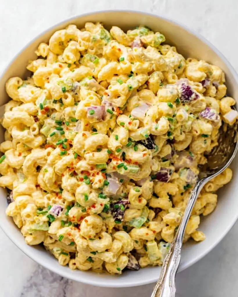 Deviled Egg Pasta Salad Recipe