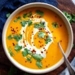 Turmeric Ginger Carrot Soup Recipe