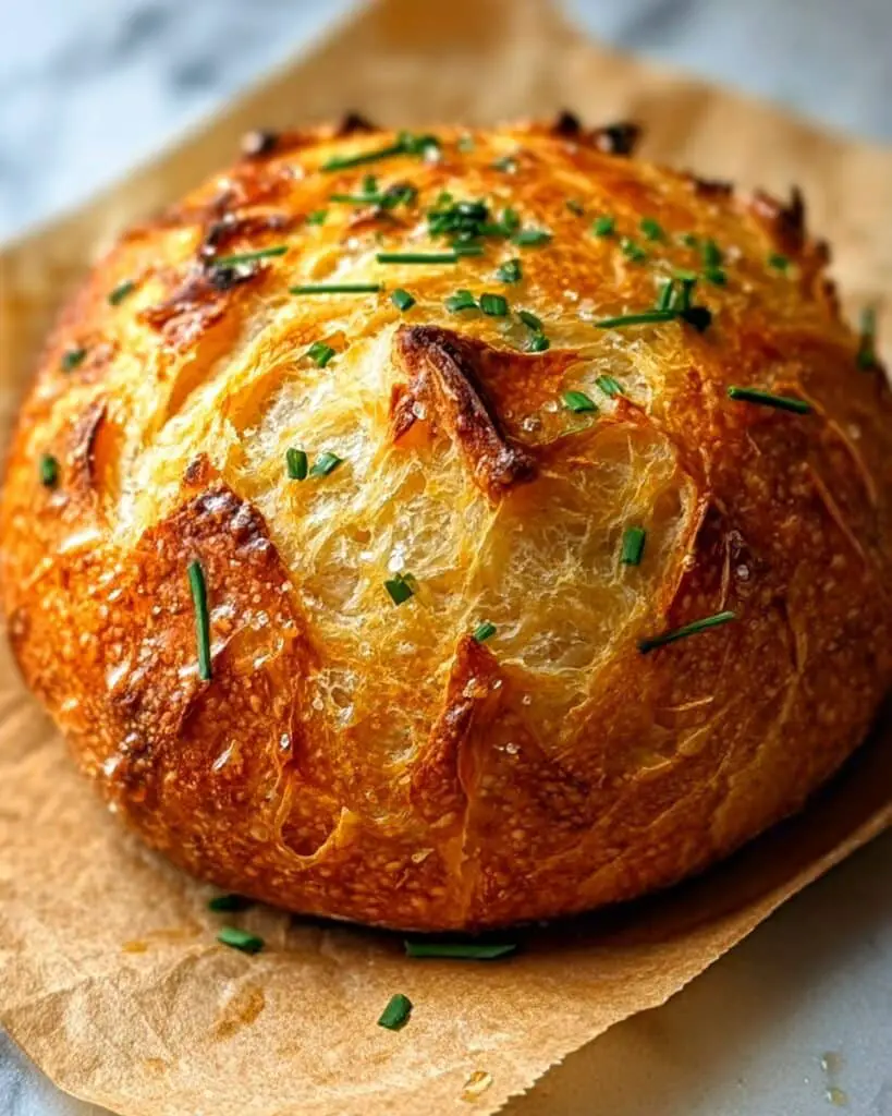 Savory Cheddar and Chive Batter Bread Recipe