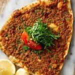 Lahmacun (Turkish Flatbread with Meat) Recipe