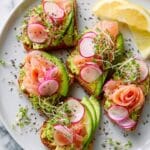 Healthy Salmon Avocado Toast Recipe
