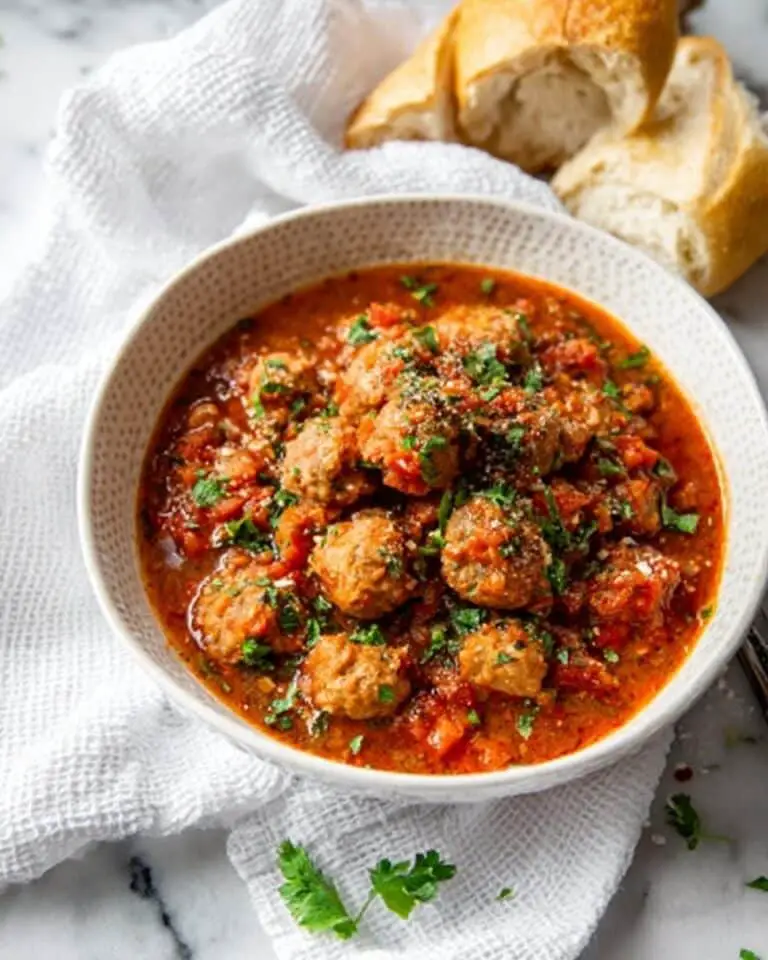 Turkey Meatball Soup Recipe