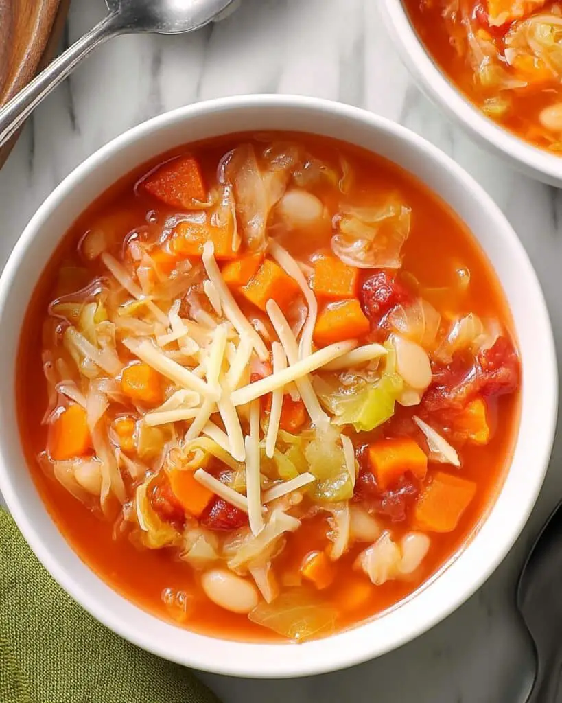 Detox Cabbage Potato Soup (Vegetarian) Recipe