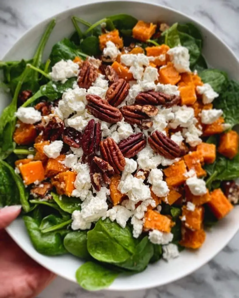 Fall Salad with Cranberry Vinaigrette Recipe