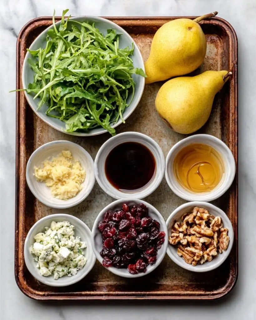 Caramelized Pear and Blue Cheese Salad Recipe