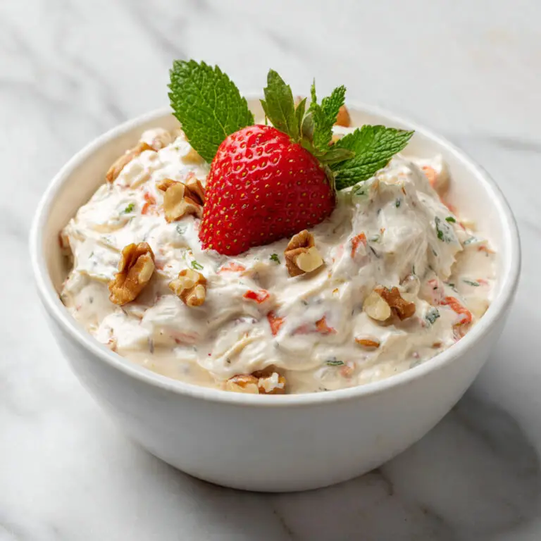 Strawberry Pecan Pretzel Salad Recipe