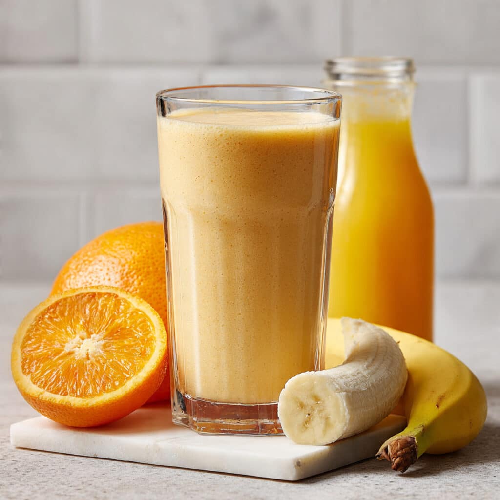 Citrus Lemon Zest: Refreshing Lemon & Orange Smoothie Recipe
