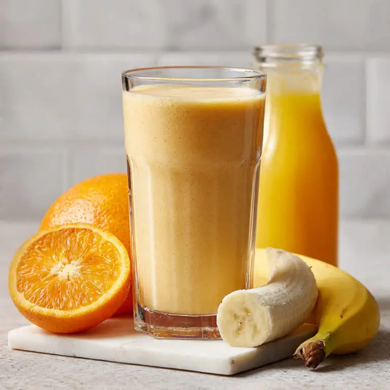 Citrus Lemon Zest: Refreshing Lemon & Orange Smoothie Recipe