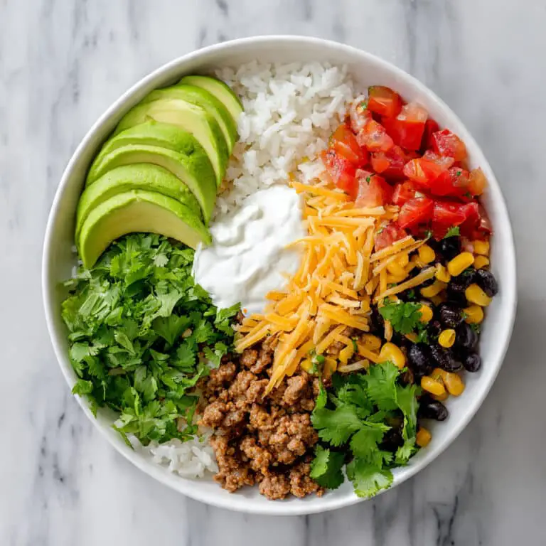 Easy Taco Rice Bowl Recipe