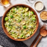 Shaved Brussels Sprouts Caesar Salad Recipe