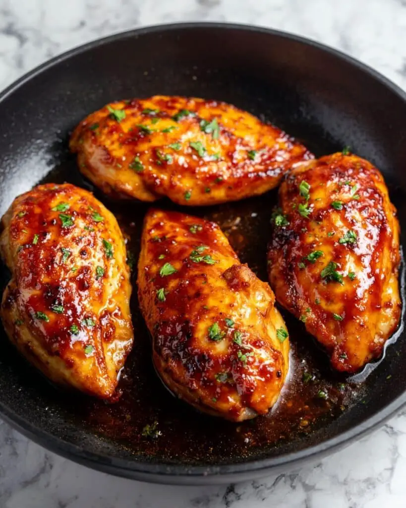 Honey Garlic Chicken Breasts Recipe