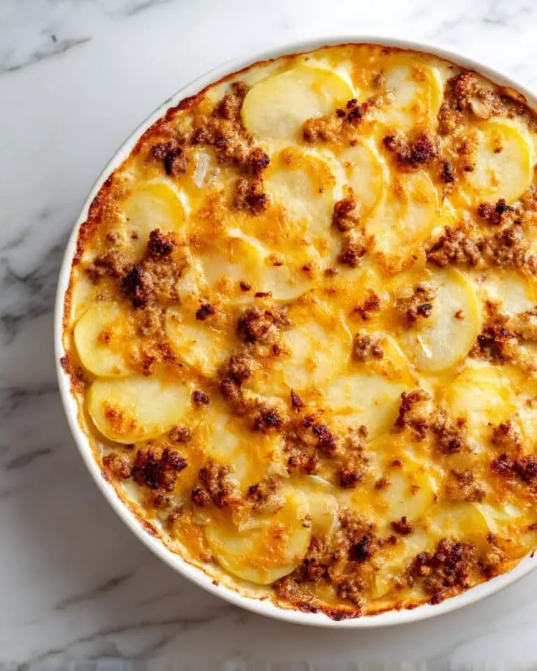 Slow Cooker Cheesy Beef and Potatoes Recipe