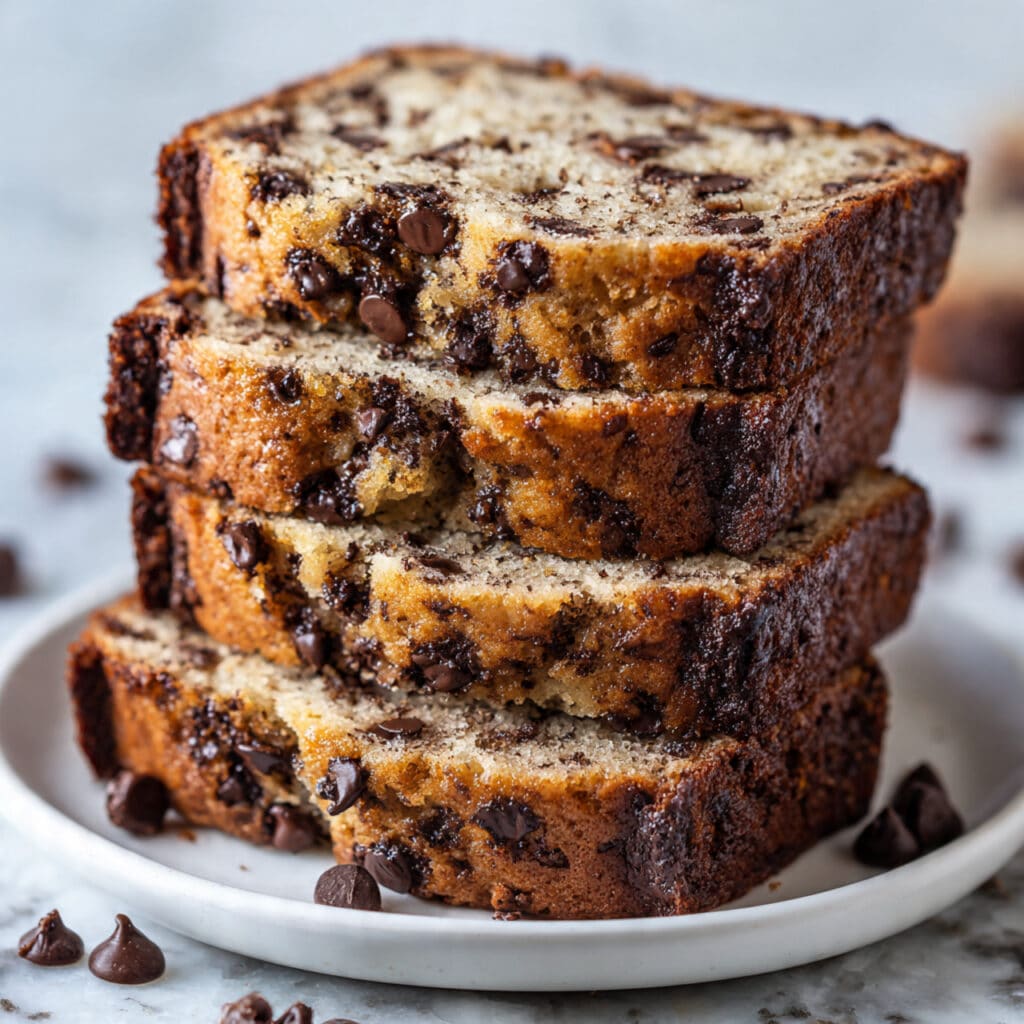 Chocolate Chip Banana Bread Recipe