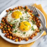 Chickpea Fried Eggs: A Hearty and Protein-Packed Mediterranean-Inspired Breakfast Recipe