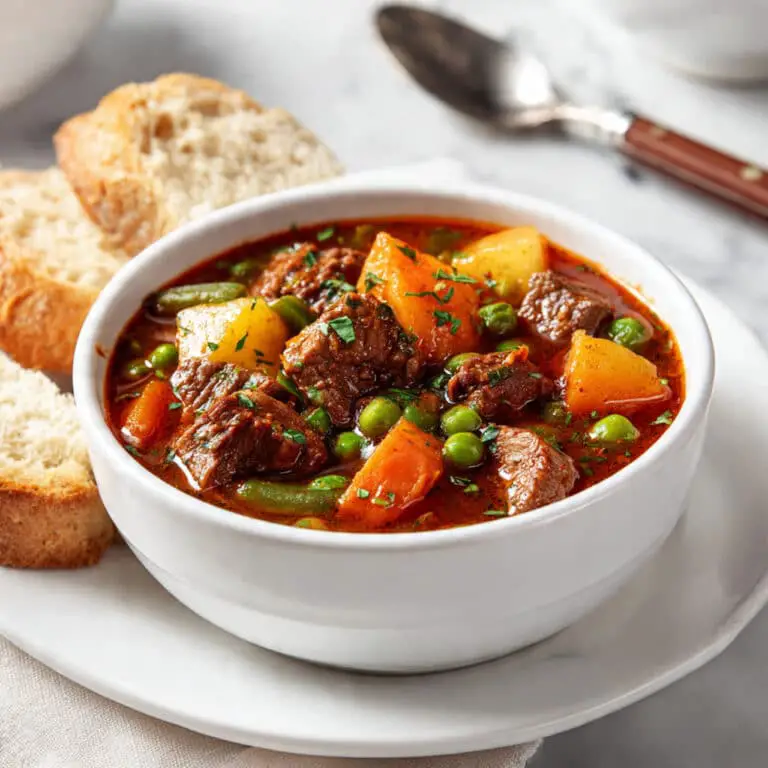 Hearty Beef Soup Recipe