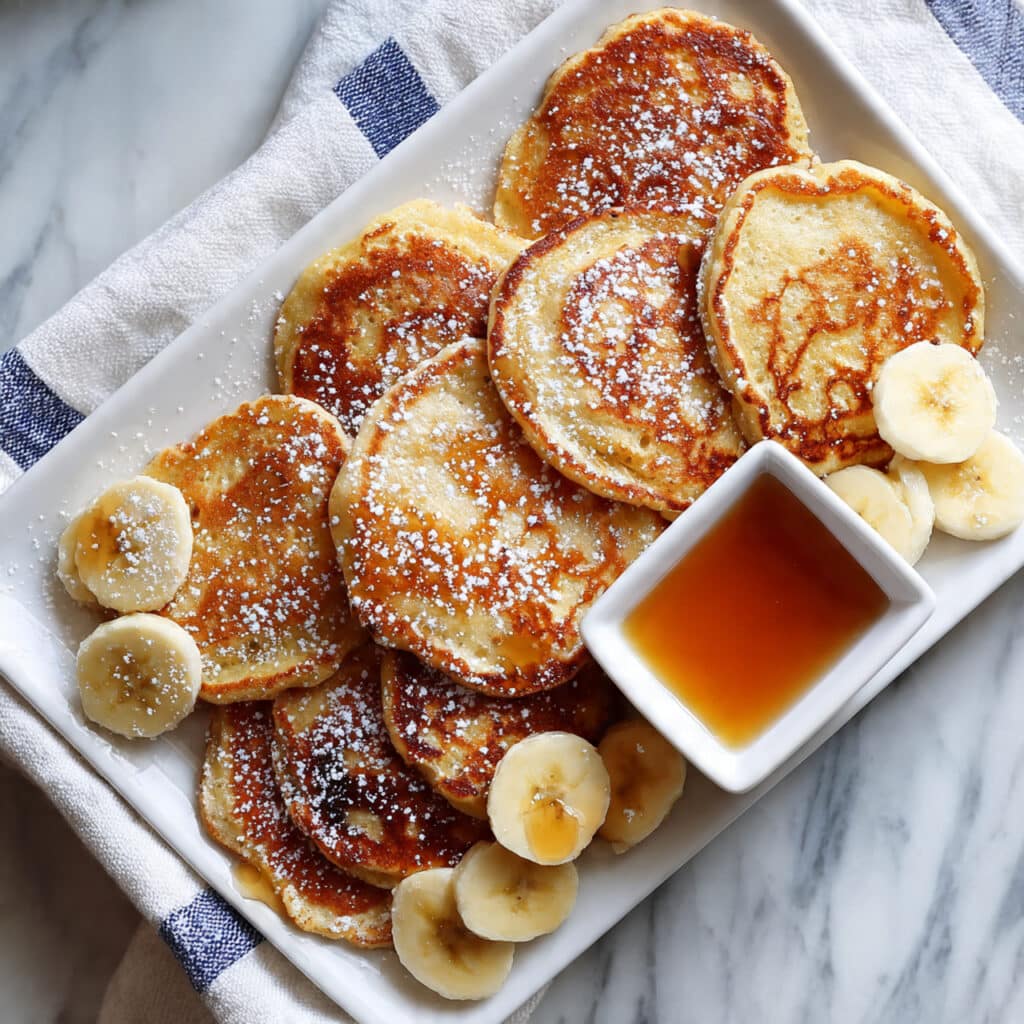 Banana Pancake Bites Recipe