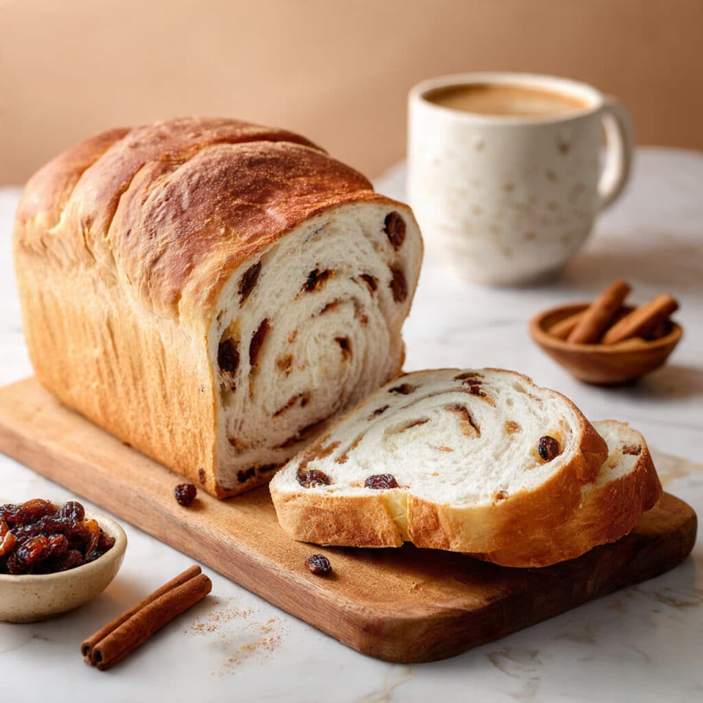 Cinnamon Raisin Swirl Artisan Bread Recipe